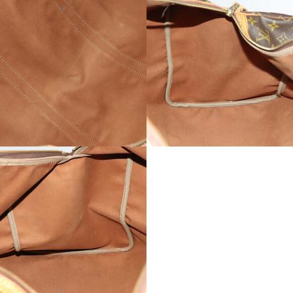 LOUIS VUITTON Monogram Sac Spool 55 Boston Bag M41622 - Picture 13 of 13